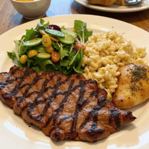 BBQ Tri-Tip Steak & Italian Herb Chicken
