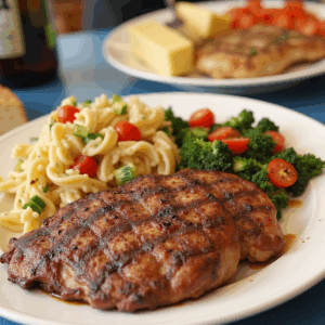 BBQ Tri-Tip Steaks & Italian Herbed Chicken Breast
