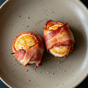 Bacon-Wrapped Scallop